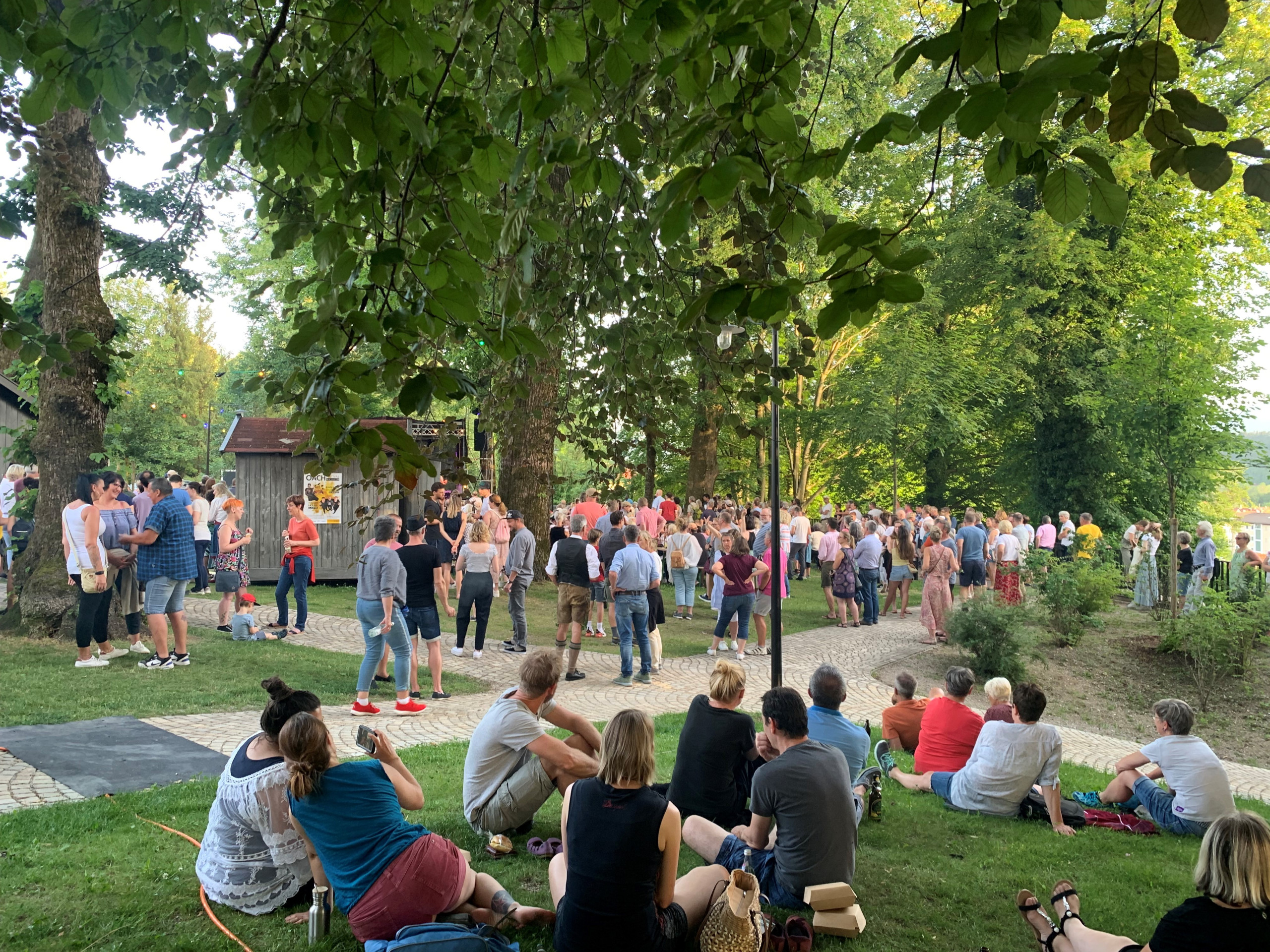 Fest, Musik im Bürgergarten