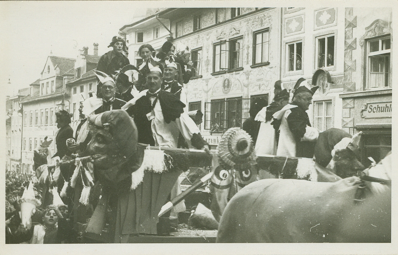 Faschingszug 1935 (c) Stadtarchiv Bad Tölz